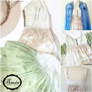 Beautiful Tiered Tie Dye Dress